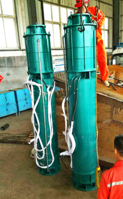 山東礦業(yè)集團鐵礦礦山下部水倉排水工程用泵順利收貨