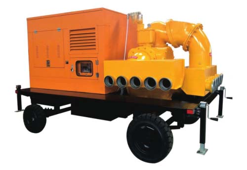 拖車式移動(dòng)泵站